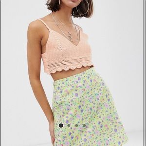 Bershka Crochet Bralette